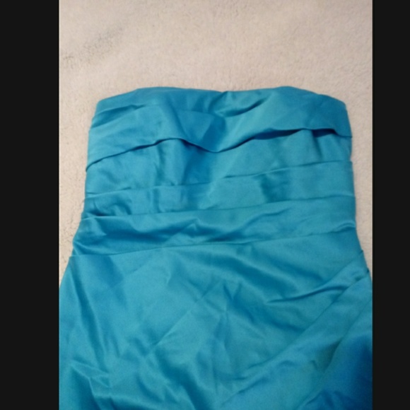 🌿DONATED🌿David's Bridal strapless dress - Picture 4 of 6